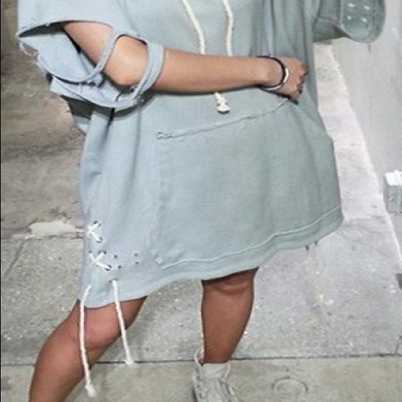 Over-sized hoodie dress - side - Picture 6 of 6